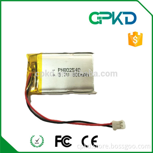 3.7v 450mah lipo battery,customized lithium ion prismatic battery